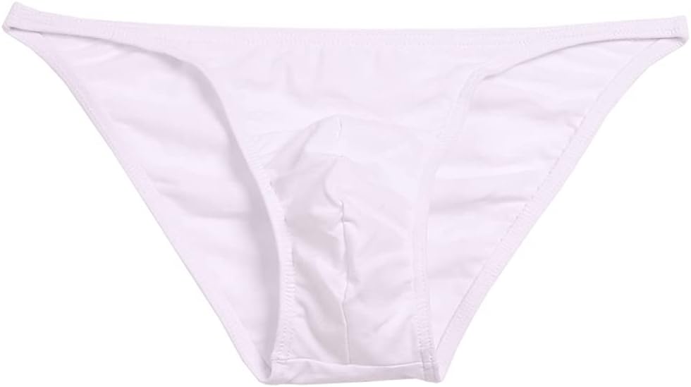 COMLIFE Mens Cotton String Briefs Underwear U Convex Pouch Bikinis - Image 5