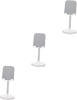 Gatuida 3 Pçs Suporte De Telefone Móvel Suporte De Mesa Suporte De Carregador Suporte Ajustável Suporte De Telefone Suporte De Metal Suporte De Telefone Celular Suporte De Telefone Móvel