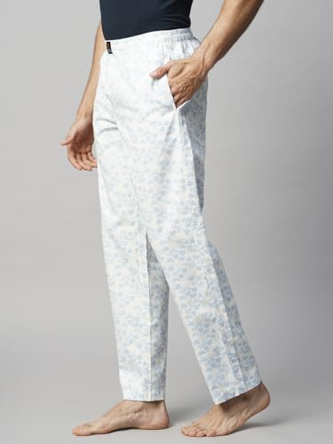 Image of Urban Scottish Men's Lounge Pants 100% Cotton Men's Lounge Night Pant Comfortable Leisure-Wear Lower with an Elastic Waist-Band and Regular Fit Track Pants, Machine Washable Stay at Home