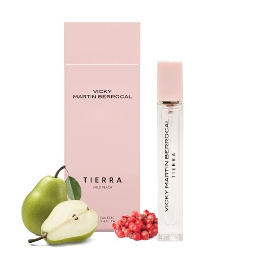 VICKY MARTÍN BERROCAL SET Eau de Toilette TIERRA 100ml + EDT 20ml | Perfume de Mujer| Fragancia Oriental Floral y Duradera | Con Notas de Pera, Rosa y Vainilla