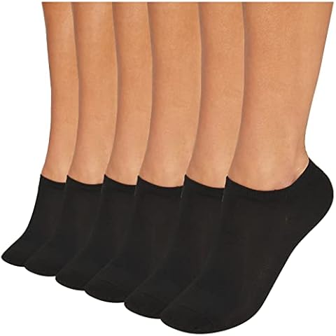 6/12 Pairs Soft Ankle Sports Socks Cover