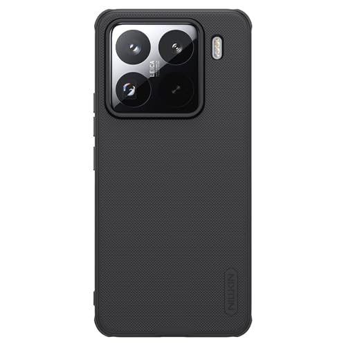 Image of Nillkin Case for Xiaomi Mi 15 (6.36 inch Inch) Super Frosted Shield Pro Magnetic Hard Back Soft Border (PC + TPU) Cover Raised Bezel Camera Protect Black Color
