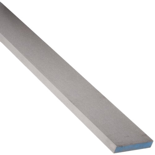 A2 Tool Steel Rectangular Bar, Air Hardened/Annealed/Precision Ground, Precision Tolerance, ASTM A681, 7/8" Thickness, 7/8" Width, 18" Length