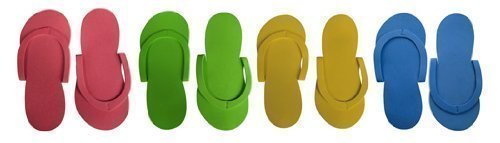 Preisvergleich Produktbild Footcandy Original Pedicure Slipper 12-pair Party Pack by PNI