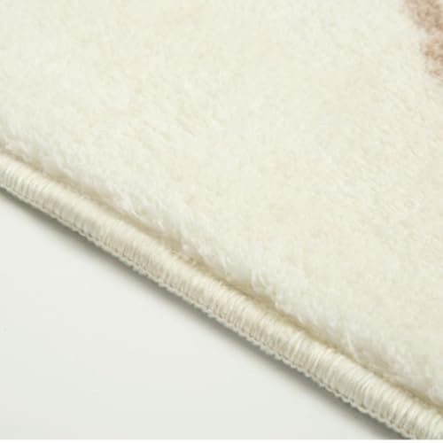 Tapis moelleux et doux grand format isolation phonique pour le salon
