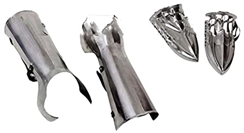 NauticalMart Medieval Fantasy Greaves and Sabatons