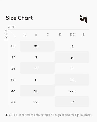 Image of INLYRIC Women's Inbarely Bralettes Cami Bras No Underwire Wireless Seamless Unlined Comfort Sports Bra