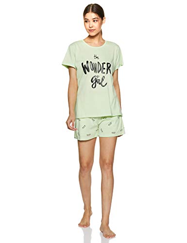 Image of GiglyMigly Women Cotton Printed Top and Pyjama Set