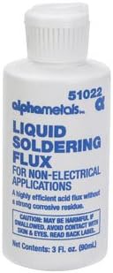 Alpha Fry 3 oz. Lead-Free Soldering Flux Metal 1 pc.