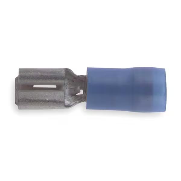 Female Disconnect, Blue, 16 to 14AWG, PK100 RBD14-183-A