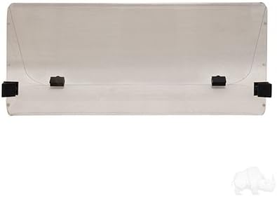 Windshield, Impact Modified Clear 2 Piece, Club Car 84-99