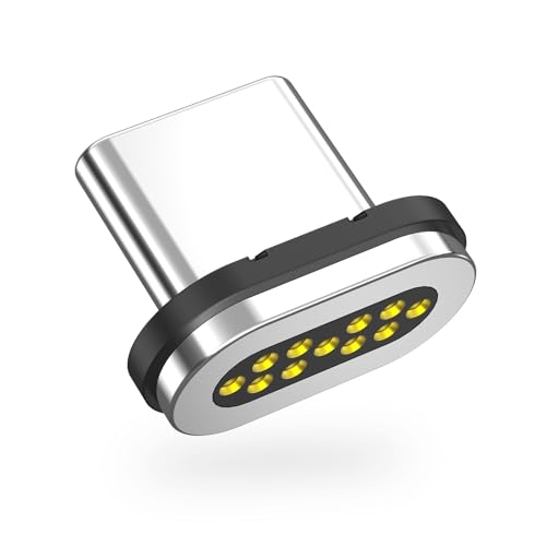 CIO USB Type-C マグネットシリコンケーブル取換端子 ブラック