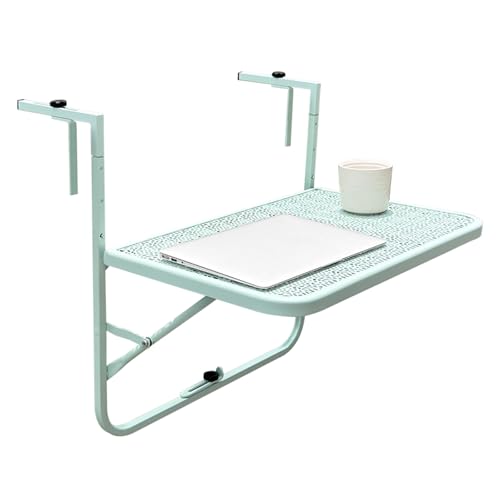 Support de balustrade de balcon pliable compact extérieur pour aménagement de terrasse