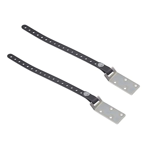 Perseloso 2 Stück Möbel Kippschutz Schwarz