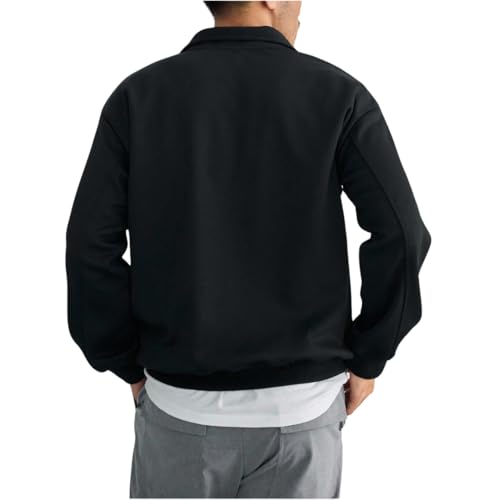 Image of PROSHARX Quarter Zip Style Sweatshirt | Soft & Warm Fleece Sweatshirt Hoodie with Zip