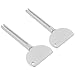 Healifty Metal Tube Squeezer Pack of 2 - Rolling Toothpaste Squeezer, Tube Key Squeezer, Tube Squeezer Tool Bathroom Accessories for Saving Toothpaste, Cosmetic, Oil, Cream, Paint
