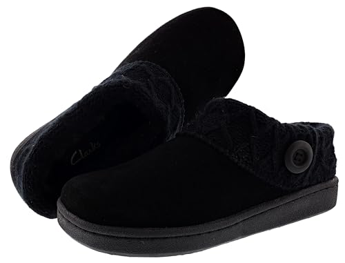 Image of Clarks Women's Angelina Furry Mule Slippers