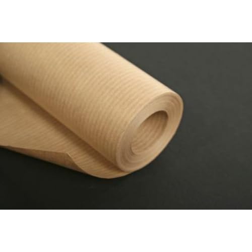Lot de 15 Rouleau de papier kraft brun, 60 g/m², 10m x 1m