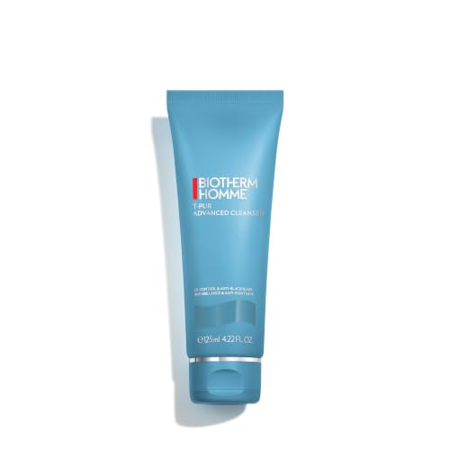 BIOTHERM HOMME T-Pur Advanced Cleanser, Detergente Viso Purificante, 50 ml