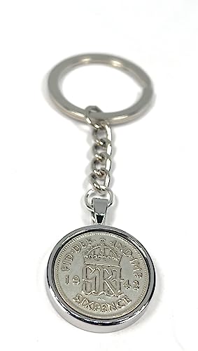 Porte-clés 1942 original plaqué or rose pour embellir le quotidien des aînés