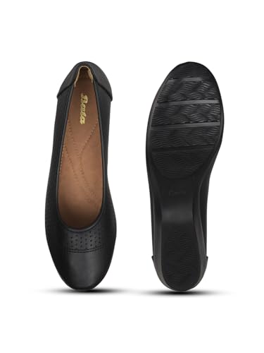 Image of Bata Women's Wedge Heel Ballerina
