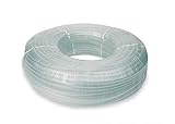  CROSYO Manguera De Silicona 1pc 1M Acuario Acuario Tubo De Oxígeno Filtro De La Bomba Sumergible Transparente Tubo De La Manguera De Goma Suave De Carne De Vaca (Color : 1M, tamaño : 8mm)
