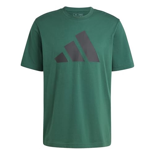 100% cotone Adidas Uomo PWR 3 Graphic Tee, Collegiate Green, S