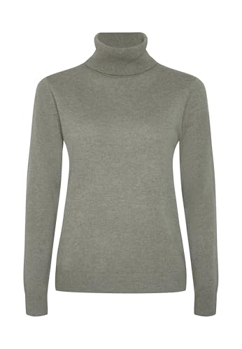 Image of Style & Republic Women's 100% Cashmere Slim Turtleneck Pullover Sweater