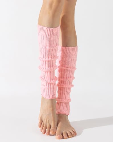 Image of Yawlsow Leg Warmers for Women Girls Y2k Knit Ruffle Leg Warmer Winter 80s with Sequins, Japanese Kawaii Harajuku Accessories
