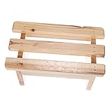 OATIPHO フットスツール 木製 バスルーム用 足置き サウナ用 ポータブル 滑り止め設計 脚置き リラックス スチームルーム 対応