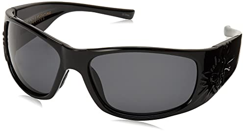 Black Flys Unisex-Adult Sonic 2 Floating Polarized Shield Sunglasses