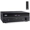 Pyle 5.2 Channel Hi-Fi Home Theater Receiver - 1000W MAX Wireless BT Surround Sound Stereo Amplifier System with 4k Ultra HD Support, MP3/USB/DAC, Ideal for Immersive Home Audio Experience - PT865BT