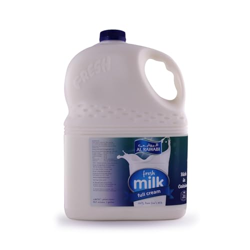 Al Rawabi Fresh Full Cream Milk U.A.E 1 Gallon