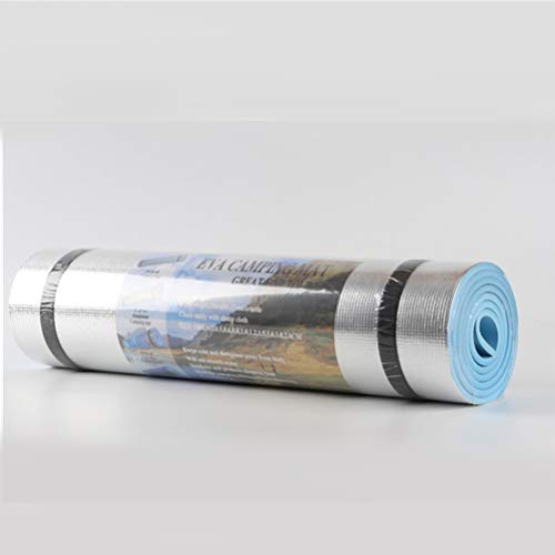 IMIKEYA Yogamat, eenvoudig, aluminiumfolie, EVA-mat, slaapmat van schuim, campingmat, waterdicht, reflecterend - Image 5