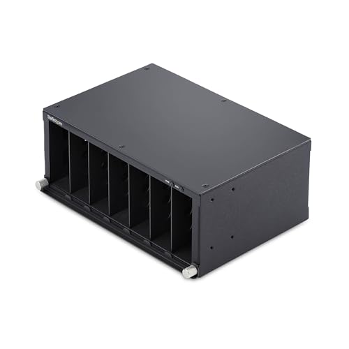 Image of StarTech 7-Slot Unmanaged Media Converter, TAA (MCM7-MEDIA-CHASSIS) | 10in Rackmount for MCM Media Converter Series, Active Cooling