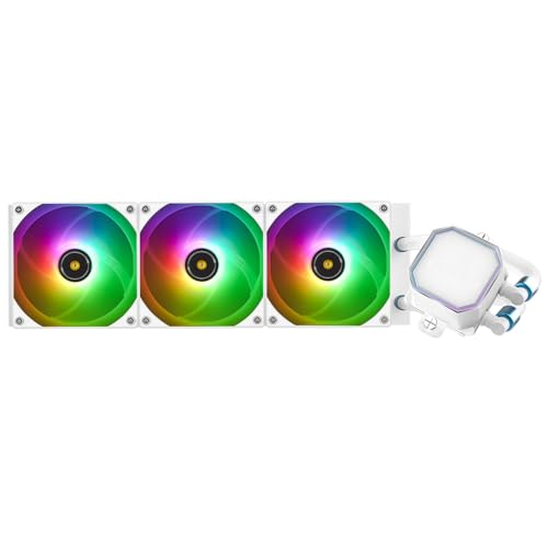 Image of TR-Thermalright Frozen Prism 360 White ARGB Liquid CPU Cooler,360mm Aio Cooler,3x120mm PM Fan-2000RPM,for AMD AM4/AM5,Intel LGA1851/1700/1150/1151/2011