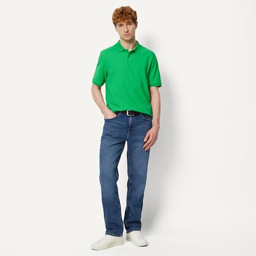 Image of Amazon Essentials Men's Regular-Fit Short Sleeve Cotton Pique Polo Shirt (Available in Big & Tall)