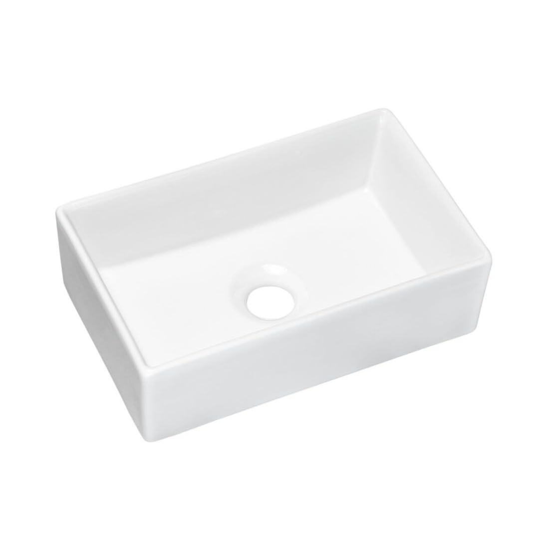 VANO - Juego colgante con diseño de roble (100 cm), diseño de lavabo y lavabos rectangulares