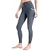 FunRiding-Women Horse Riding Tights with Pockets Equestrian Breeches Horseback Riding Pants (Gray, M)