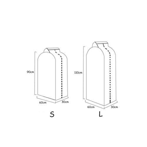 Couverture de vêtements MU transparente : protège de l'humidité du placard