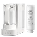 Waterdrop C2SL Mineral Reverse Osmosis Water Filter Countertop with Waterdrop C2RFL Replacement Filter, 7-Stage RO Water Filtration System with Autofill Glass Pitcher, 12-Month Lifetime, Bundle