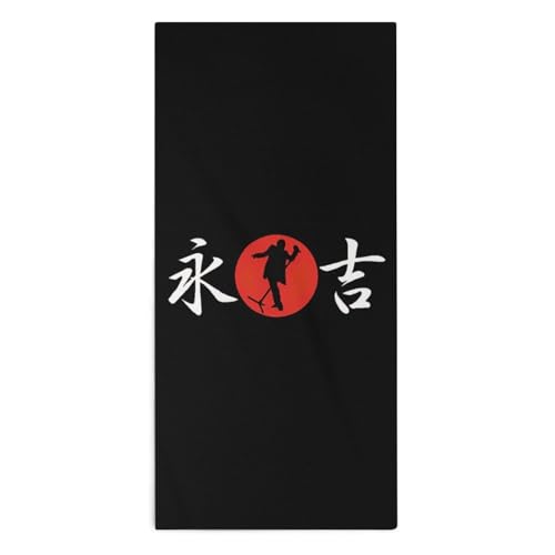大判タオル YAZAWA Amazon.co.jp: 矢沢永吉横顔大判ビーチタオルEIKICHIシルエット