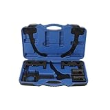 Camshaft Phaser Timing Chain Tool Camshaft Holding Tool Crankshaft Pulley Wrench for 3.6 Pentastar Timing Tool Kit for VW for Jeep for Chrysler for Dodge, 10369, 10200A, 10202, 2025200090, 10198A