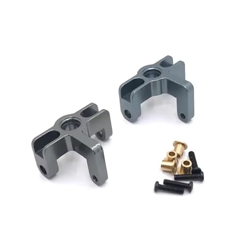 For Wltoys 144010 144001 02 124016-17-18 124019 tgXeAOJbv [gRg[J[p[cANZT[ƃAbvO[hCp RC̎Ԃ̕i(Gray)