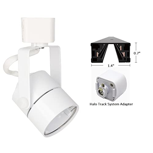 Shilihe SLH02WH Mr16 Gu10 Halo Track Lighting Heads Fixtures thumb #1