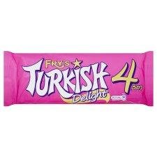 Frys Turkish Delight 4 Pack 204g - Pack of 6