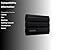 SAMSUNG T7 Shield 1TB, up to 1050MB/s, USB 3.2 Gen2, Rugged, IP65 Rated, for Photographers, Content Creators and Gaming, Portable External Solid State Drive (MU-PE1T0S/AM, 2022), Black