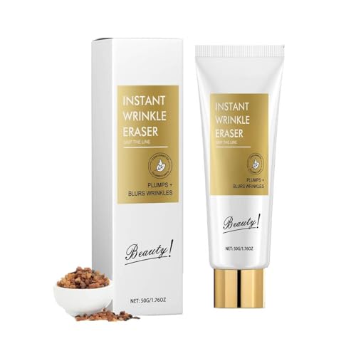 Skip The Line Instant Wrinkle Eraser, Natural Instant Wrinkle Remover Serum Firming Lotion, Anti Wrinkle Face Moisturizer for Women, Anti-Wrinkle Anti-Aging Eye Cream For Face And Body (1Pc)