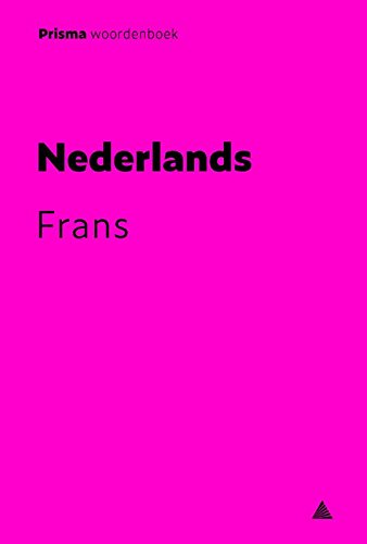 Prisma pocketwoordenboek Nederlands-Frans FLUO roze