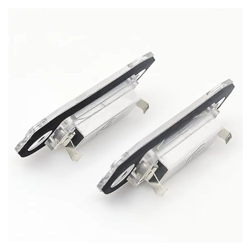 Luces matrícula LED sin fallo bombilla fundida Volvo S60 C70 V50 recambio plafón trasero 2 piezas 3